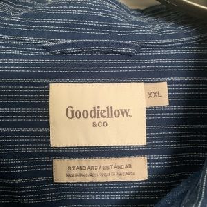 Mens short sleeve button up